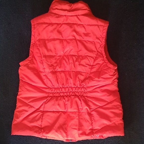 Green Tea Orange Vest Sherpa Lined Super Soft - Picture 6 of 9